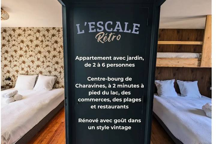 Gîte pour 6 personnes, avec Balcon et Jardin dans Lac de Paladru