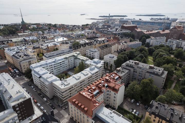 Ganze Wohnung, Punavuori Studio | 600Mbps Wi-Fi | Quiet & Central in Helsinki, Uusimaa