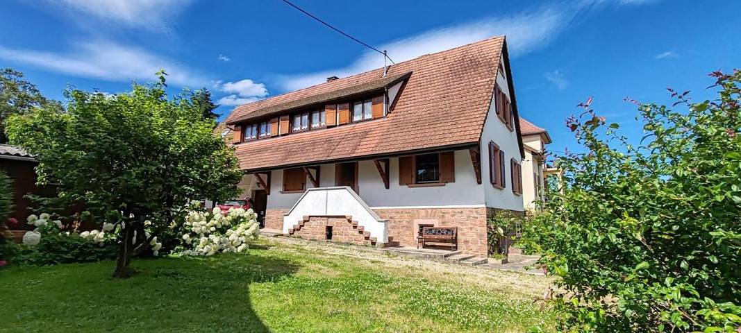Gîte pour 5 personnes, avec jardin et vue à Thanvillé