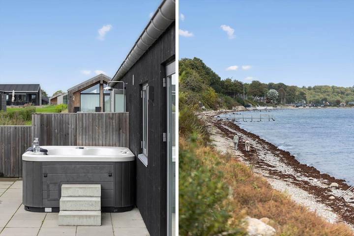 Ferienhaus mit meerblick für 8 Personen, mit Whirlpool und Terrasse in Kelstrup Strand - 3