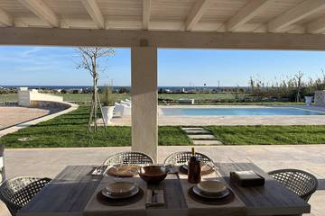 Villa per 6 Persone in Salve, Golfo di Taranto, Foto 4