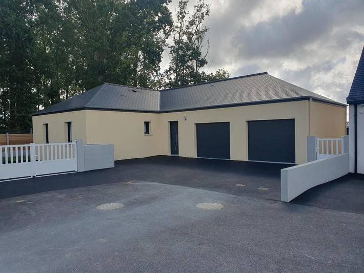 Cottage pour 2 personnes, avec piscine ainsi que jardin et vue à Taden