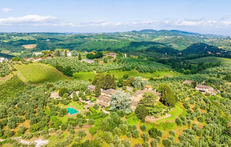 Location de vacances pour 15 personnes, avec piscine ainsi que terrasse et jardin, adapté aux familles à Impruneta - 4