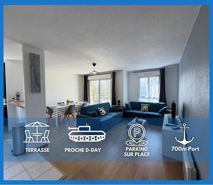 Apartamento de vacaciones para 4 personas, con terraza y vistas - 1