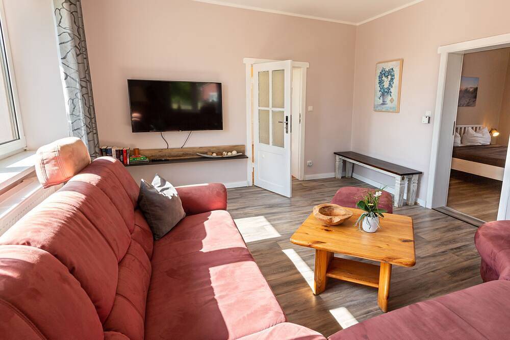 Ganze Wohnung, Ferienwohnung Alpaka-Idylle - Ferienwohnung in Rubkow, Vorpommern Greifswald