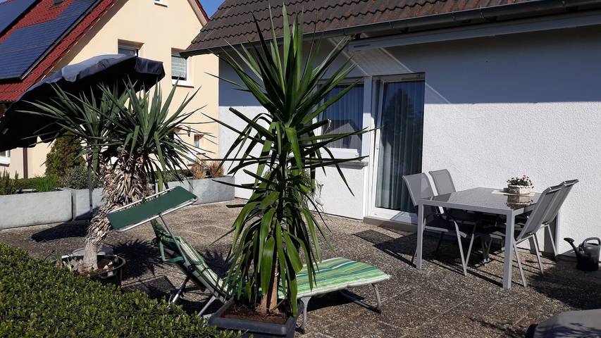 Ganze Wohnung, Ferienwohnung "Auszeit" - Ferienwohnung 'Auszeit' mit Terrasse in ruhiger Lage in Hofheim in Unterfranken, Landkreis Haßberge