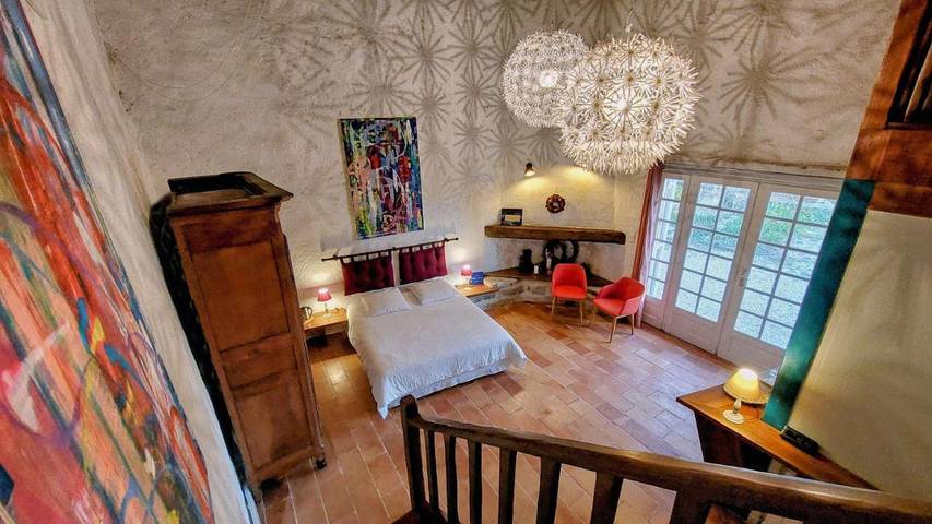 Chambre d’hôte pour 4 personnes, avec piscine et jardin à Gignac - 3