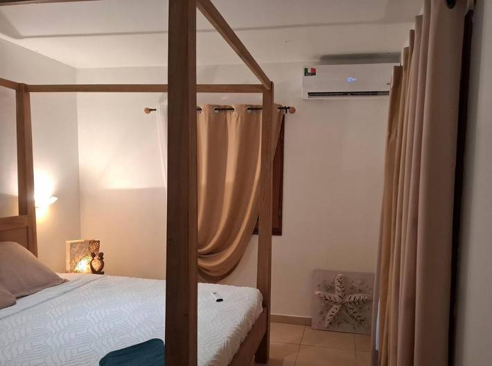 Gîte pour 4 personnes, avec jardin et vue, animaux acceptés dans La Soufrière - 4