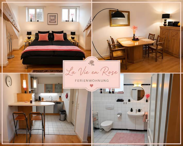 Ganze Wohnung, Ferienwohnung Rosarote Insel - La Vie en Rose in Lindau, Bayerisch Schwaben