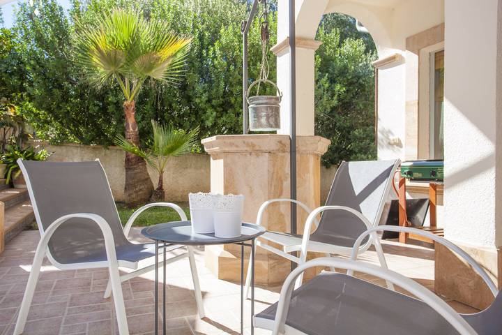 Villa pour 6 personnes, avec jardin ainsi que terrasse et piscine à Son Serra de Marina - 4