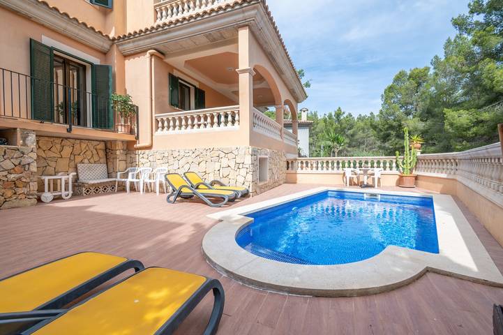 Maison de vacances pour 8 personnes, avec Balcon et Jardin