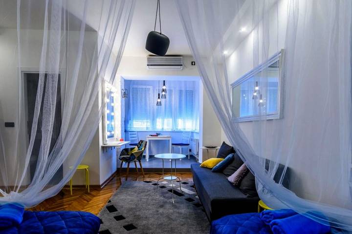 Ferienwohnung für 5 Personen, mit Terrasse in Belgrad