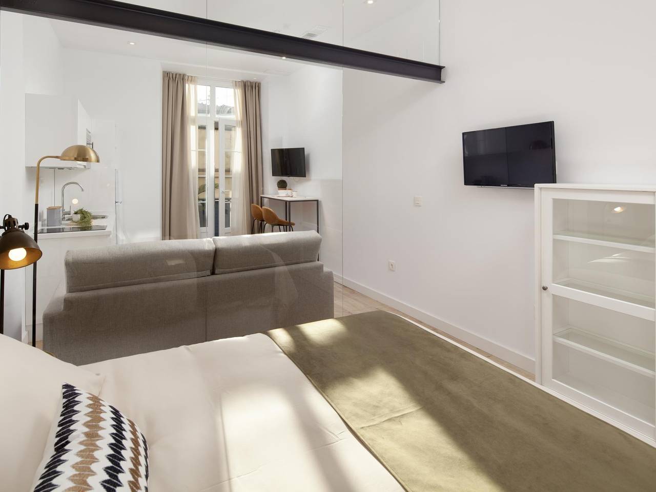 Geheel vakantieappartement, Vakantieappartement voor 2 personen met balkon in Malaga Centro Historico, Malaga