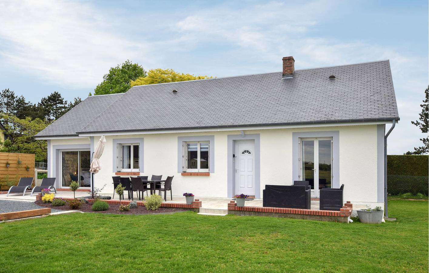 Villainville View Gartenwohnung mit WiFi und Parkplatz in Beaurepaire (Seine-Maritime), Le Havre und Umgebung