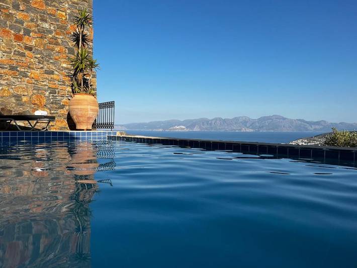 Villa pour 8 personnes, avec vue ainsi que terrasse et piscine dans Elounda - 3