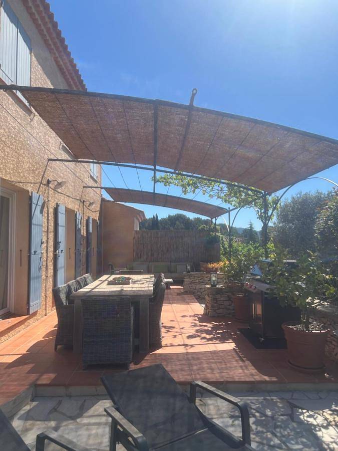 Location de vacances pour 10 personnes, avec vue ainsi que piscine et jardin, animaux acceptés à Roquefort-la-Bédoule - 4