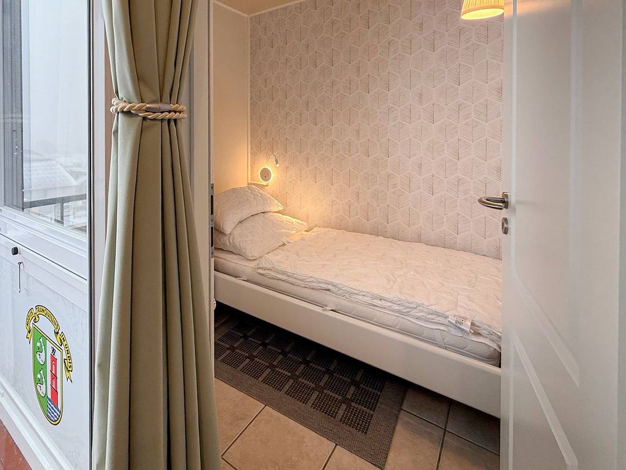 Ganze Wohnung, Ferienunterkunft Seeblick 41 auf Borkum mit Balkon und eingeschränktem Meerblick in Borkum