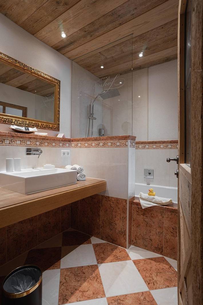 Juniorsuite douche of bad, Wc in Scheffau am Wilden Kaiser, Kaisergebirge