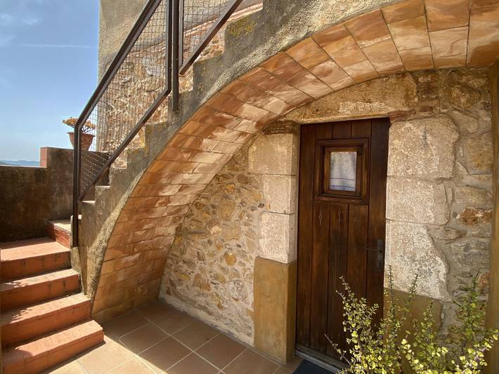 Casa rural para 8 personas, con vistas y terraza en Baix Empordà - 4