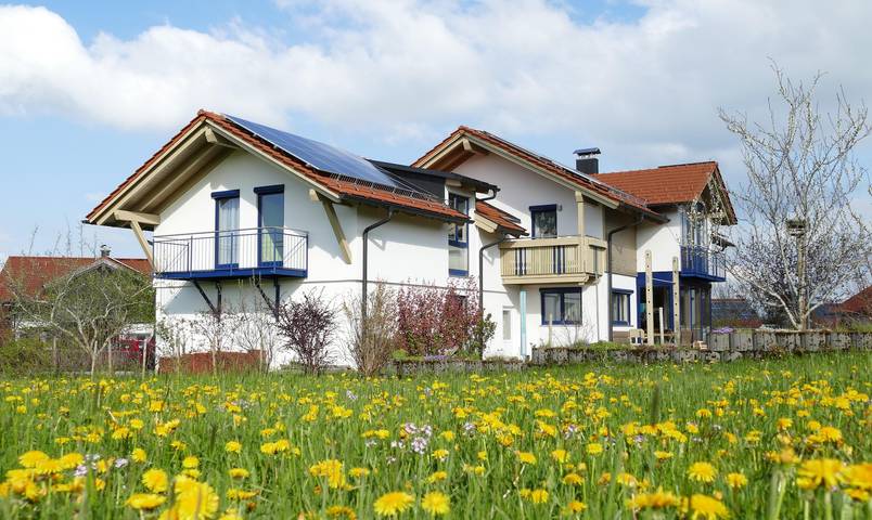 Ferienwohnung für 3 Personen, mit Garten und Balkon - 1