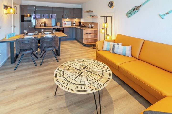 Ferienwohnung für 4 Personen, mit Balkon und Garten in Norddeich - 4