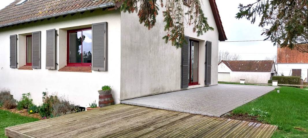 Gîte pour 5 personnes, avec terrasse et jardin à Ponthoile - 4