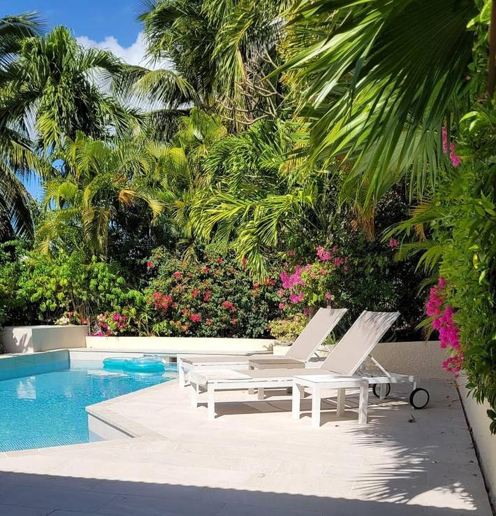 Location de vacances pour 4 personnes, avec piscine et jardin dans Anse Tarare - 2