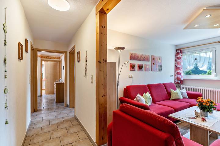 Ganze Wohnung, Ferienwohnung 'Brujosenhof' mit Privatterrasse, Gemeinschaftsgarten und Wlan in Ibach (Oppenau), Oppenau