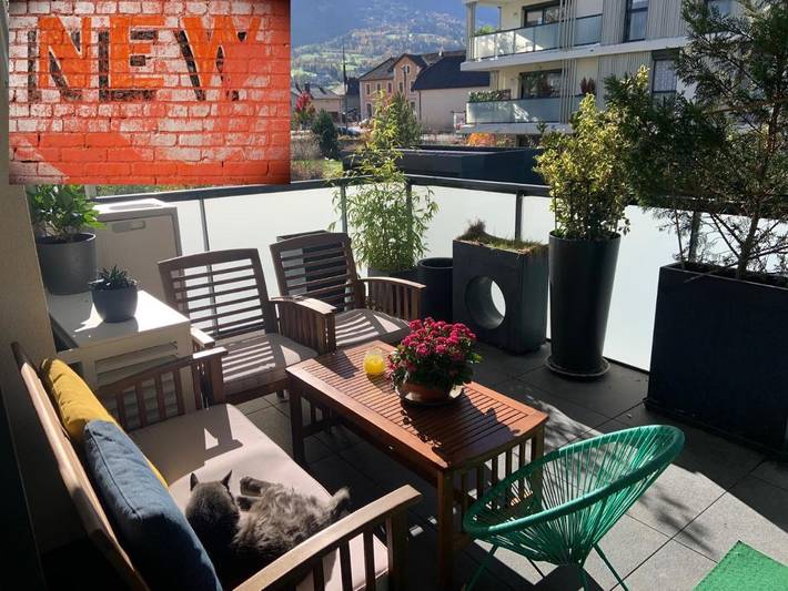 Gîte pour 6 personnes, avec terrasse, animaux acceptés dans Office De Tourisme De Saint Jorioz