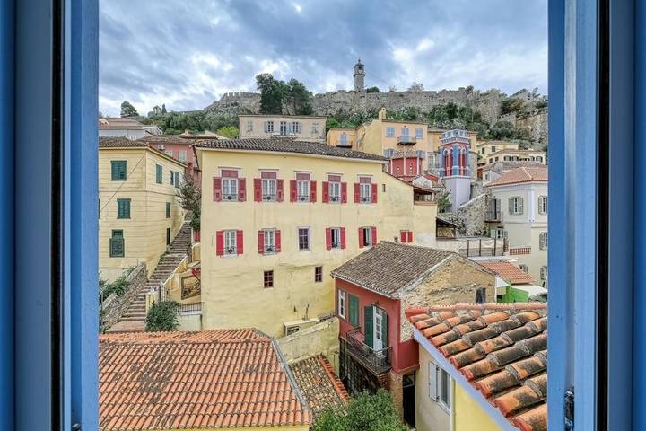 Maison d’hôte pour 2 personnes, avec terrasse et vue à Nauplie
