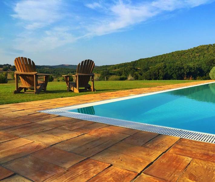 B&b per 2 persone, con Terrazza e Giardino nonché Piscina e Panorama a Capalbio