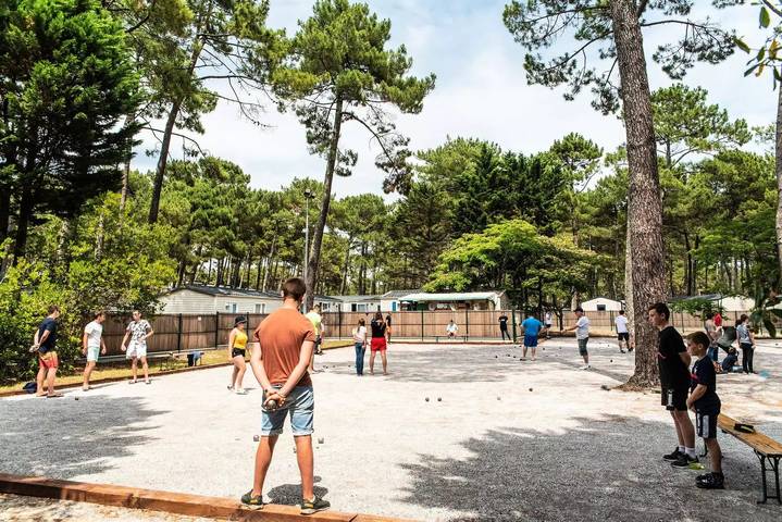 Camping für 6 Personen, mit Pool und Terrasse, mit Haustier in Biscarrosse - 3