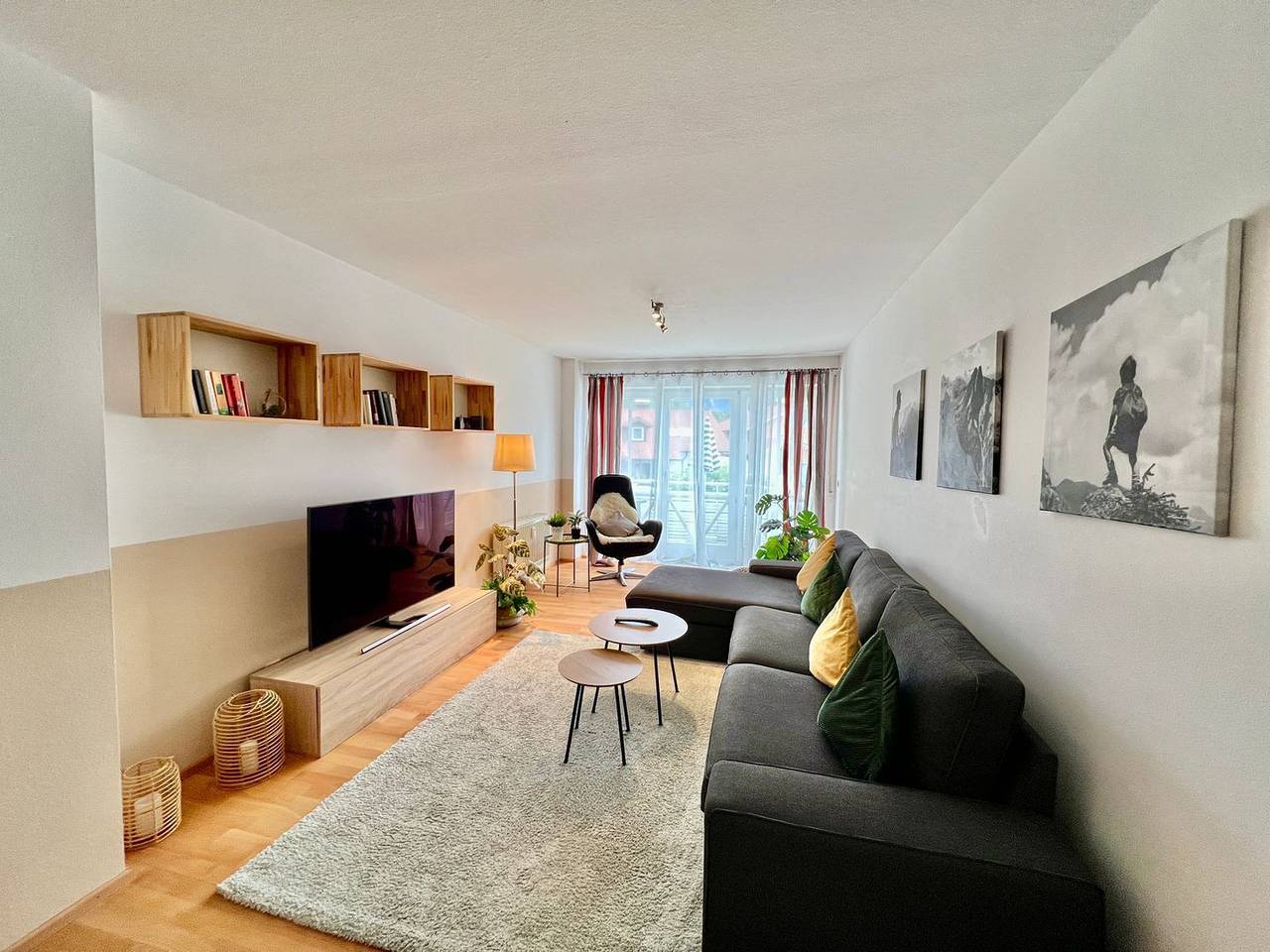 Geheel appartement, Vakantieappartement voor 4 personen met balkon in Füssen, Zwaben (Bayern)