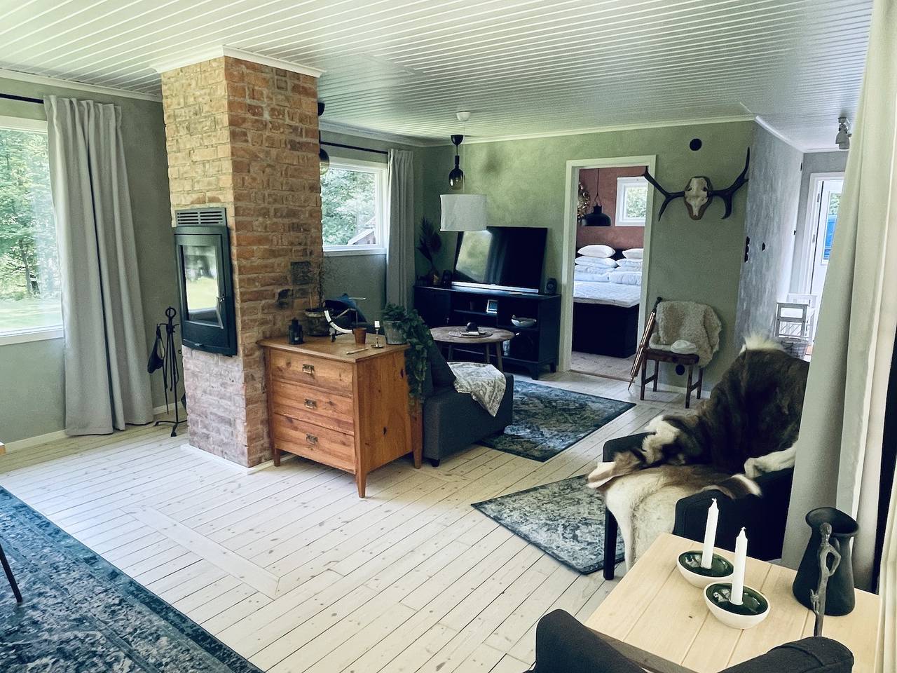 Modernes Ferienhaus am Ufer des Helgeån in Skåne