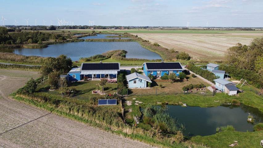 Ferienhaus für 6 Personen, mit Terrasse und Garten sowie Ausblick in Emmelsbüll-Horsbüll