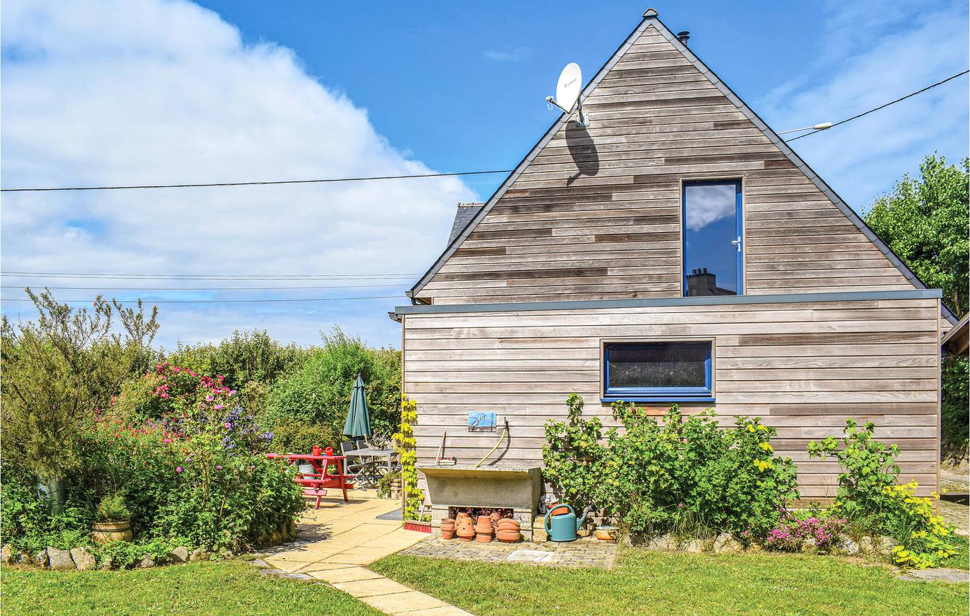 Gemütliches 2km-Strand-Appartement mit Parkplatz und Internet in Plounéour-Trez, Brest und Umgebung