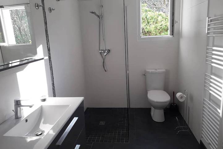 Ganze Wohnung, 2-Zimmer-Wohnung - 45 m2 - für einen Urlaub in Urrugne in der Nähe von St Jean De Luz in Urrugne, Bayonne und Umgebung