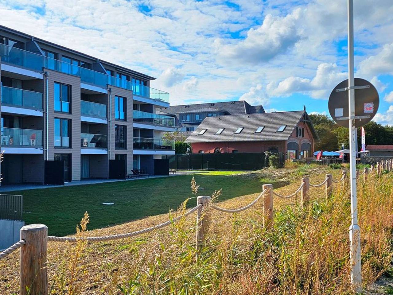 Ganze Ferienwohnung, Ferienwohnung i15 - "Meeresrausch" - Familiäre Auszeit mit Seeblick und einer Sunshower Ir-Uv Panel Dusche in Graal-Müritz in der Ferienwohnung i15 - "Meeresrausch": in Müritzer Wiesen, Graal-Müritz