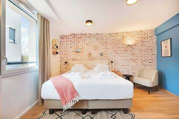 Appartement De Vacances pour 2 Personnes dans Vanves, Hauts-de-Seine, Photo 4