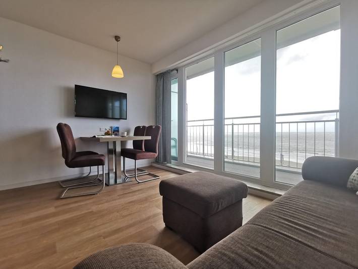 Ferienwohnung für 2 Personen, mit Balkon und Sauna auf Norderney