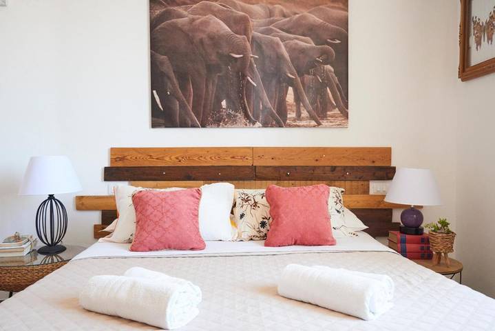 Appartamento per 4 persone, con terrazza e panorama in Capena