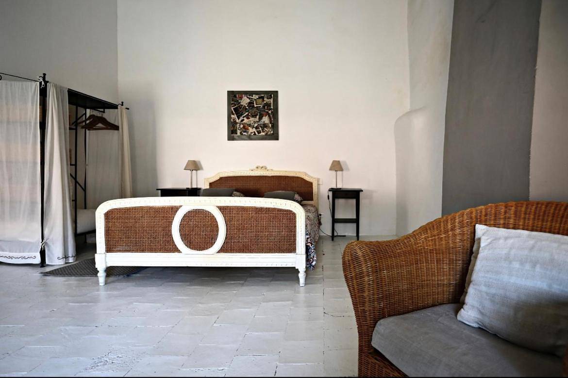 Les chambres de la Villa Eugénie in Lézignan-Corbières, Côte méditerranéenne (France)