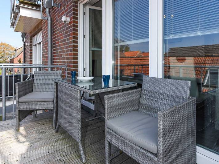 Ferienwohnung für 2 Personen, mit Balkon, kinderfreundlich in Carolinensiel