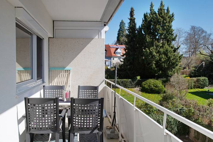 Appartement entier, Appartement 'Görge' avec balcon et Wi-Fi in Lindau, Souabe (Bavière)