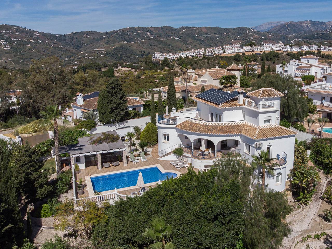 Chalet para 10 personas con jardín in Frigiliana, Costa del Sol