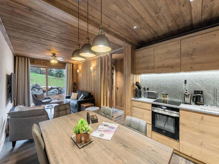 Gîte pour 5 personnes, avec balcon dans Courchevel 1300 (Le Praz) - 3