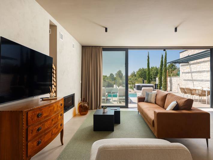 Ferienhaus für 6 Personen, mit Pool und Sauna sowie Garten und Terrasse in Nova Vas - 4