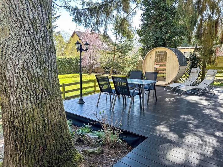 Ferienhaus für 2 Personen, mit Terrasse und Garten sowie Sauna in Chemnitz - 2