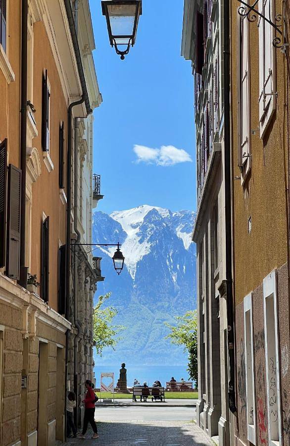 Gîte pour 4 personnes, avec vue et balcon, animaux acceptés à Vevey - 4