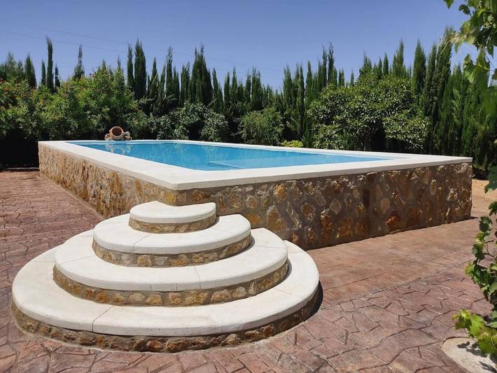 Location de vacances pour 10 personnes, avec jardin ainsi que piscine et vue à La Puebla de los Infantes - 3